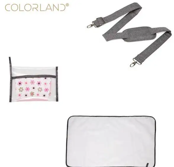 Сумка Органайзер Colorland для детских подгузников Модный мессенджер мам сменные