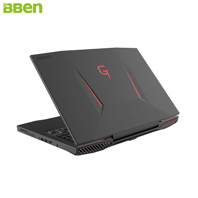 Ноутбук BBEN G17, игровой компьютер, 32 ГБ ОЗУ, 512 Гб SSD, 2T HDD, Intel i7 7700HQ, GDDR5, NVIDIA GTX1060, Windows 10, RGB, механическая клавиатура