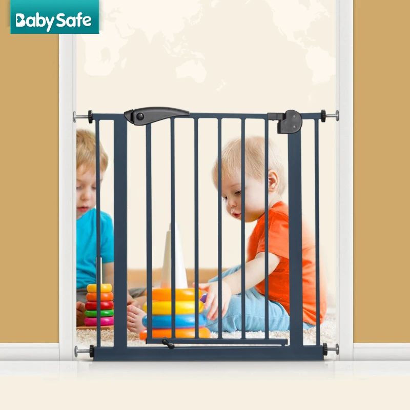 Babysafe металлические железные ворота безопасности ребенка pet изоляционный забор 75