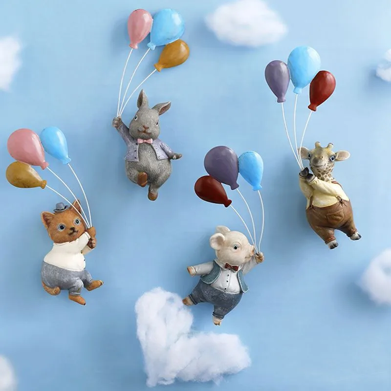 Креативные полимерные воздушные шары с мультяшными животными поделки милый