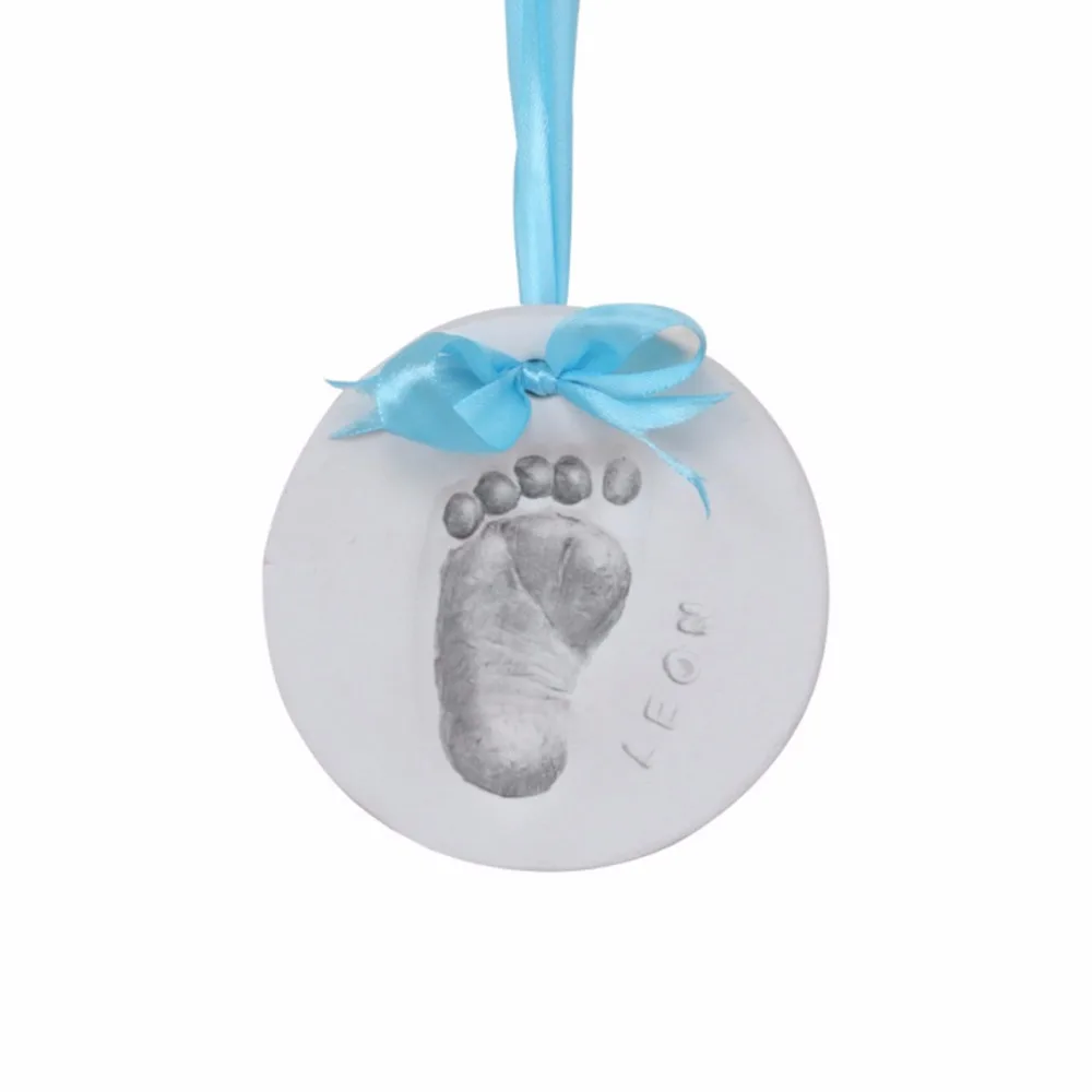 Детские руки и ноги печати Золотой формы для ребенка Порошок штукатурка литья комплект отпечаток руки на память подарок ребенка рост мемориал