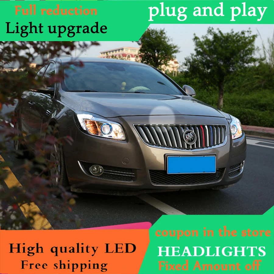 Автомобильный головной светильник для Buick Regal светодиодный s 09-13 Opel Insignia головная