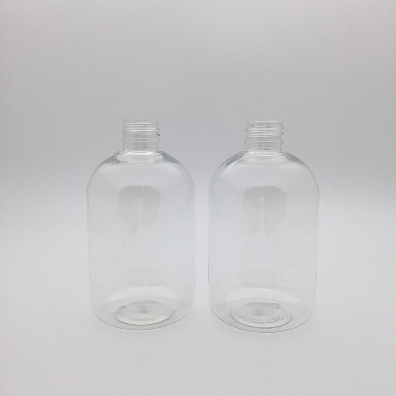 

30pcs,350ml empty Transparent plastic PET bottle Cosmetic container Aluminum bottle cap Liquid plug