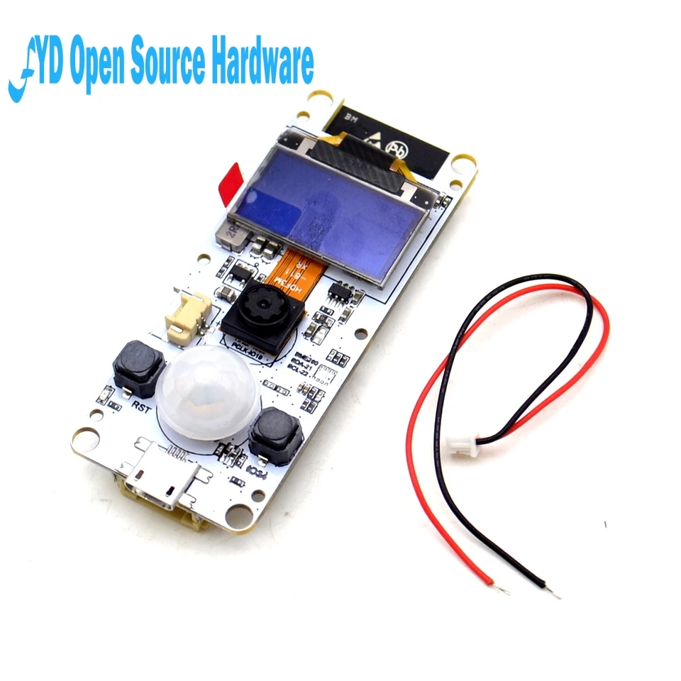 1 шт. T Camera ESP32 wroover & PSRAM модуль камеры WROVER B OV2640 0 96 OLED|Интегральные схемы| |