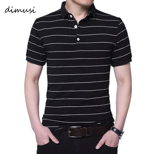 Мужская Повседневная рубашка-поло DIMUSI, хлопковая рубашка-поло с коротким рукавом, брендовая одежда, размеры 5XL, yadella, лето 2019