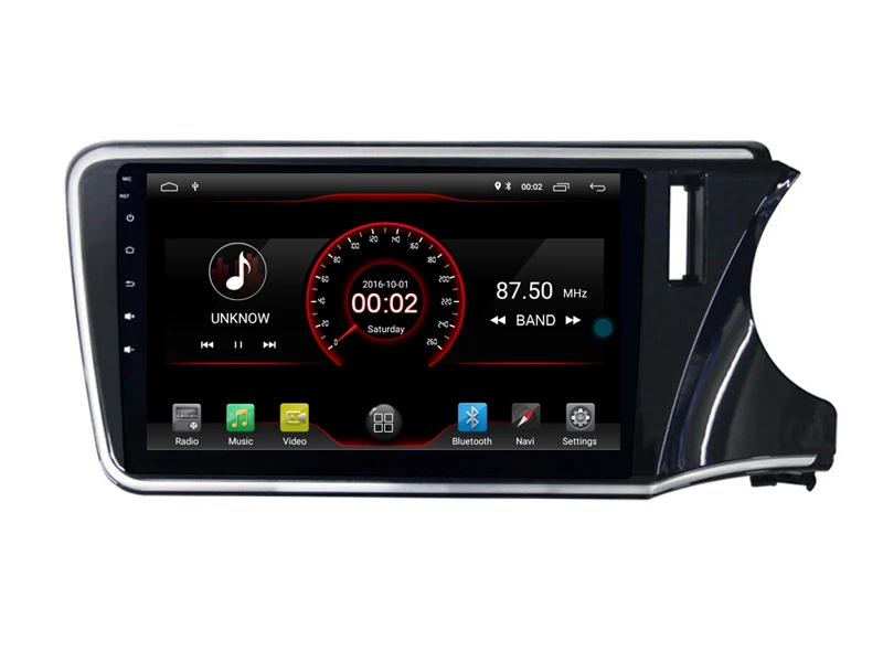 Deluxe Edition автомобильный Android 9 0 плеер для Honda City Right стерео автомобильные Планшеты 4G
