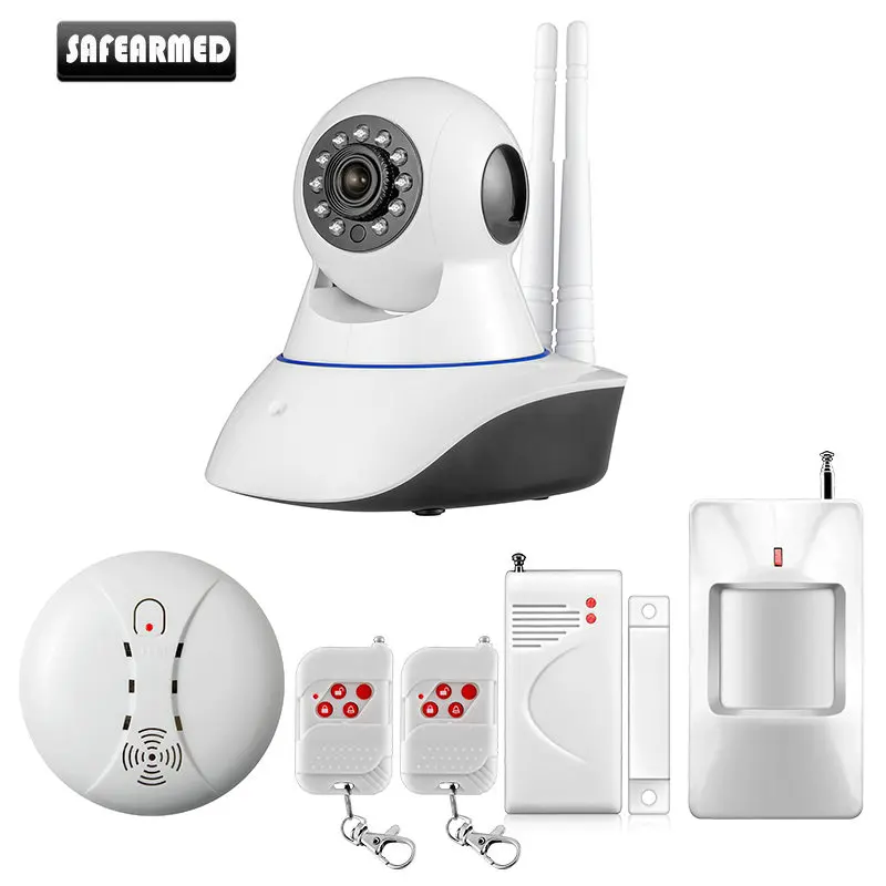Система сигнализации Safearmed Wi Fi IP камера для домашней безопасности противоугонная