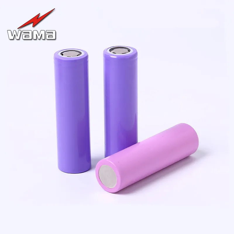 2 шт./лот Wama 18650 реальная емкость 2600 мАч Li-ion 3 7 в перезаряжаемая батарея для