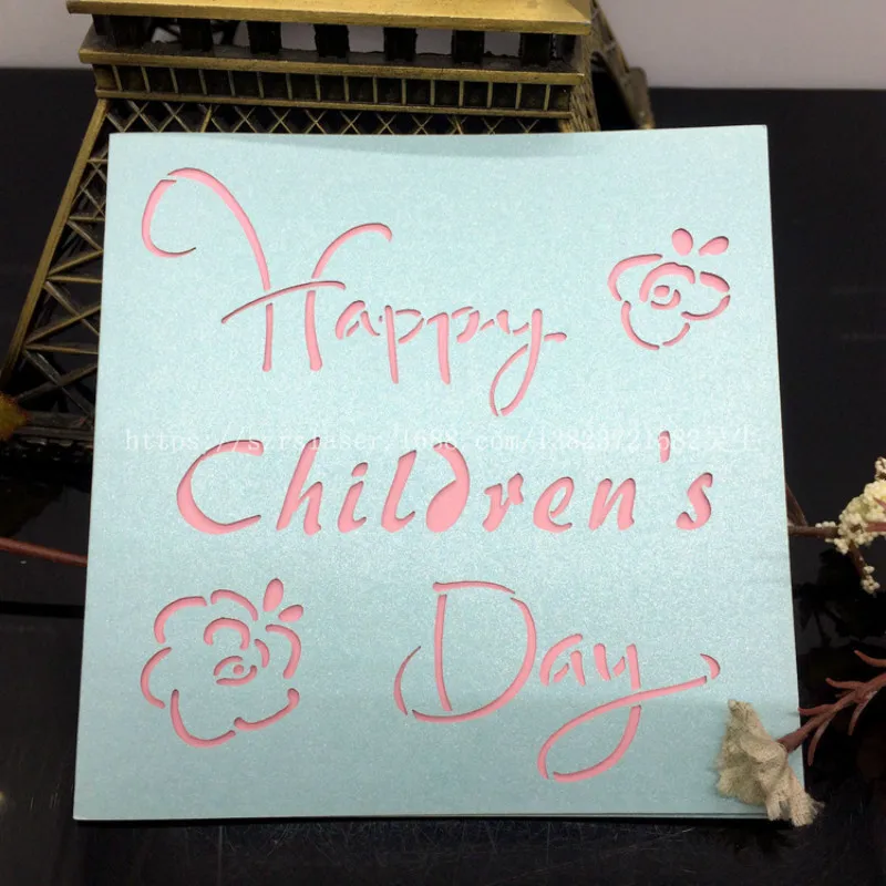 Laser Cutting 'Happy Christmas Day' Postcards Commemorate Greeting Cards Student Friendship Gift Blessing Card 50 Pcs 7zSH254 | Дом и