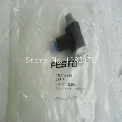 [SA] Новый оригинальный распродажа по сниженным ценам FESTO клапан GRLA-1/4-QS-6-RS-B запас