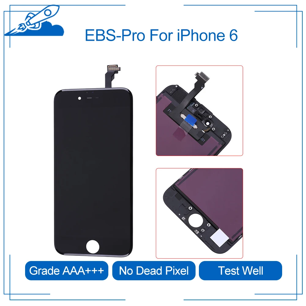 Elekworld EBS Pro Tianma AAA качественный ЖК дисплей для iphone 6 с сенсорным экраном дигитайзер