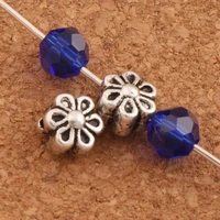 daisy flower charm beads 6 9x6 4mm 70pcs zinc alloy metal spacers loose bead jewelry findings l585
