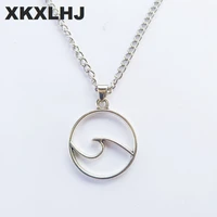 xkxlhj wave beach nautical surf necklace antique turtle charm womens mens girls unisex jewelry