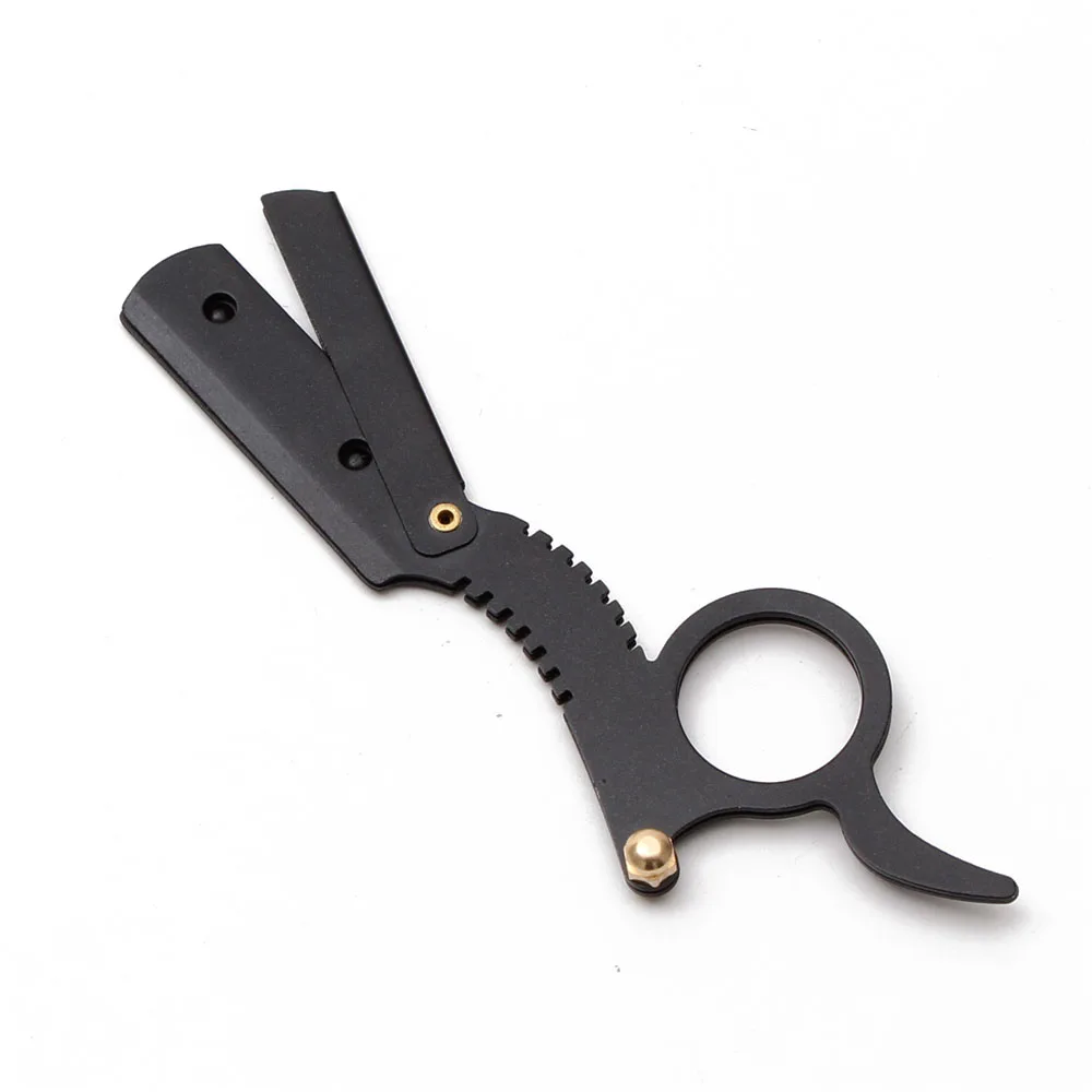 1 шт. Брендовое лезвие из нержавеющей стали для бритья по индивидуальному заказу