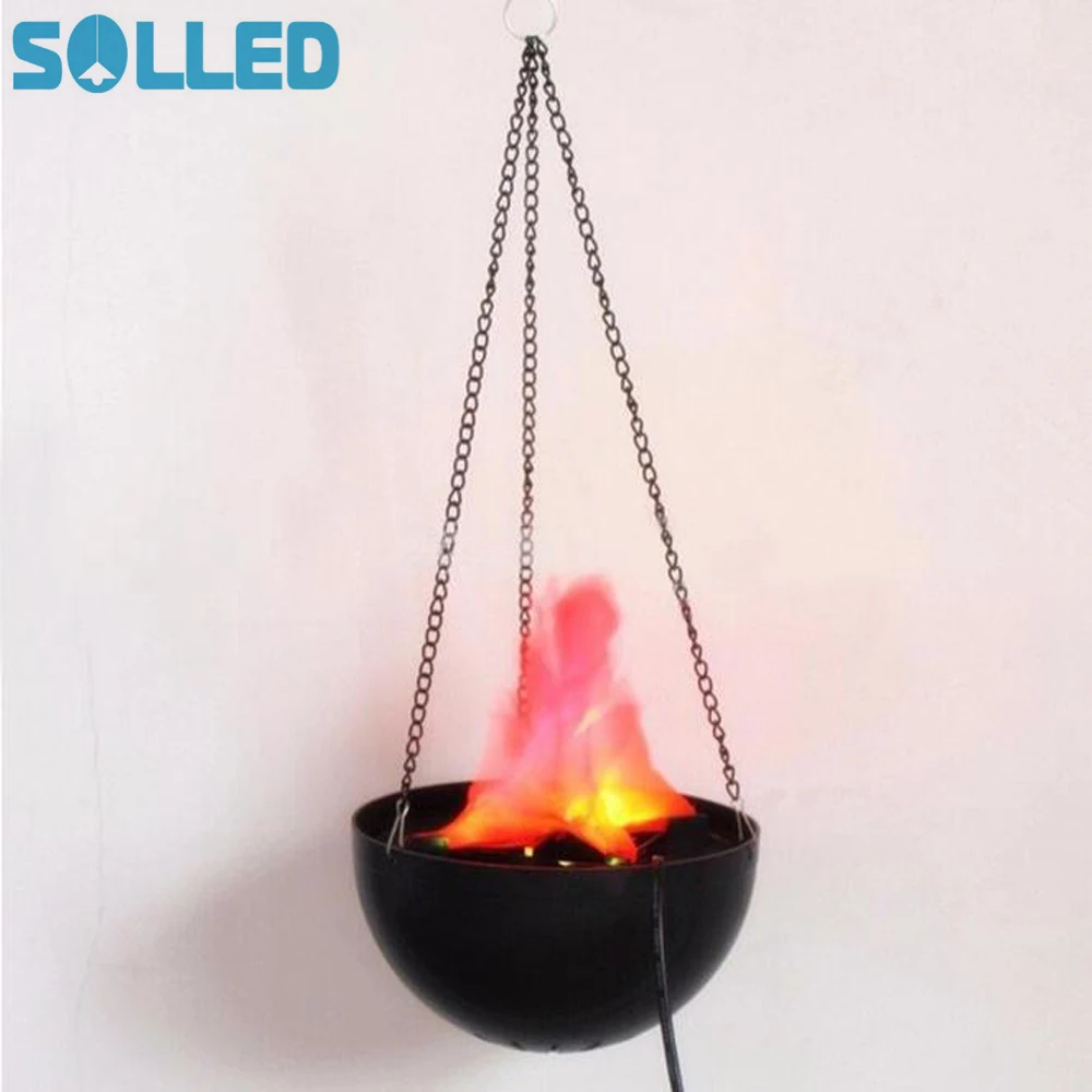 SOLLED забавная креативная лампа с искусственным огнем светильник украшение для