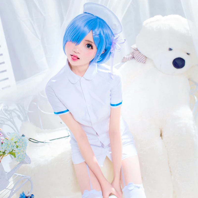 Костюм для косплея Rem из мультфильма Re: жизнь в другом мире от нуля|Игровые