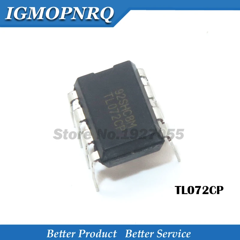 10 шт. TL072CP DIP-8 TL072CN DIP TL072 072C Новинка | Электронные компоненты и принадлежности