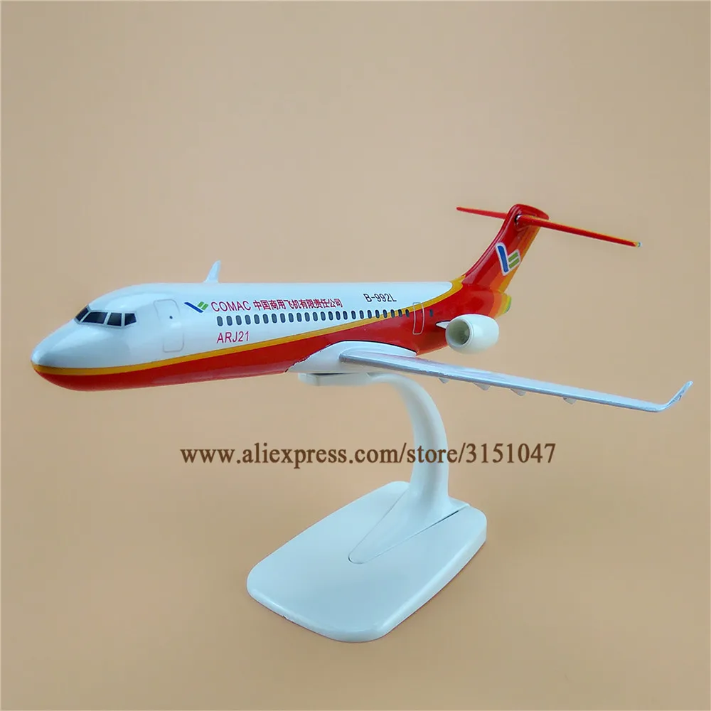 20cm Air China COMAC ARJ21 B-992L Airlines Airways Airplane Model Alloy Metal Plane Diecast Aircraft | Дом и сад