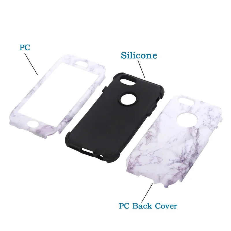 Luxury Marble Pattern i 6 6s Phone Case For iPhone Plus Hard Accessories Coque |