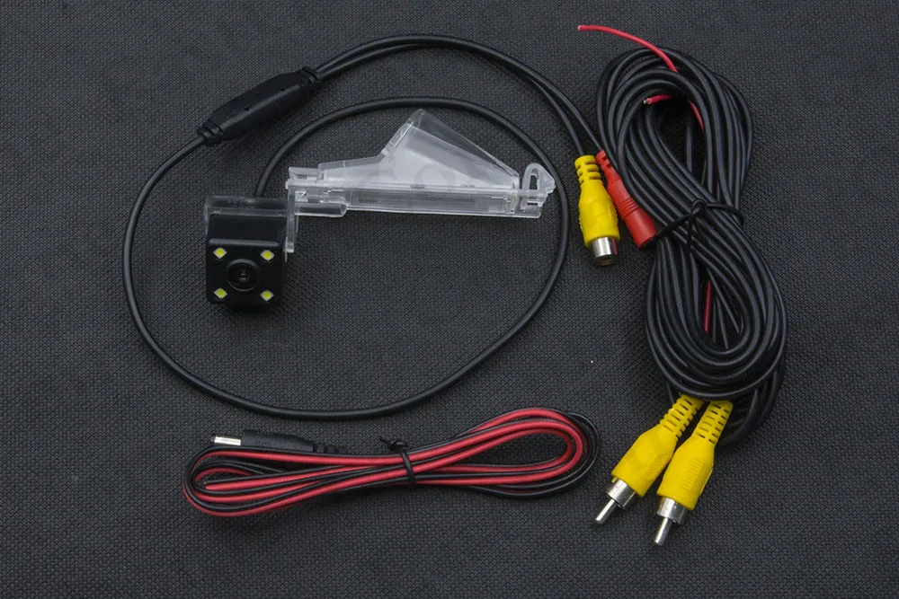 Водонепроницаемая CCD 4LED Автомобильная камера заднего вида резервная обратного