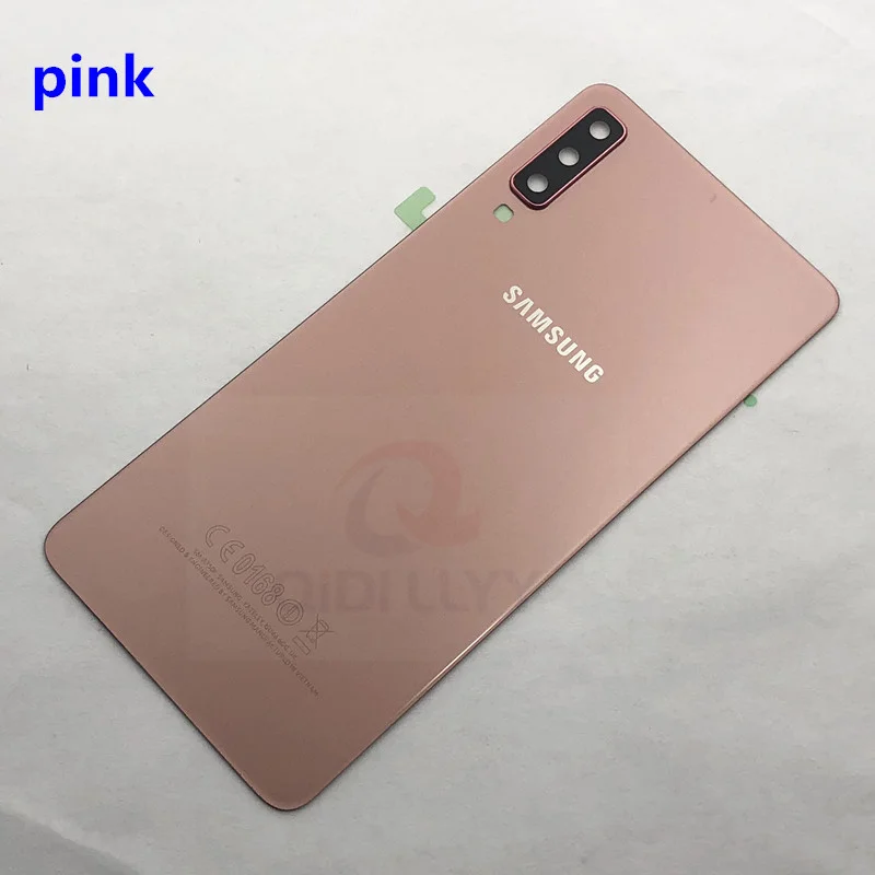 Задняя крышка аккумулятора для Samsung Galaxy A7 2018 A750F сменные детали корпуса двери +