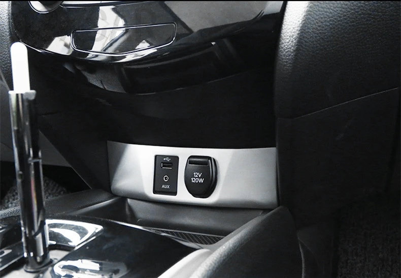 Автомобильный подлокотник задний прикуриватель наклейки с блестками внутренние