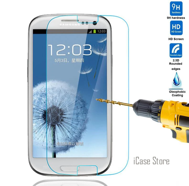2.5D с уровнем твердости 9 H закаленное Стекло для Samsung Galaxy A3 2016 A5 J1 мини J5 2015 S6 S5 S4 Xcover