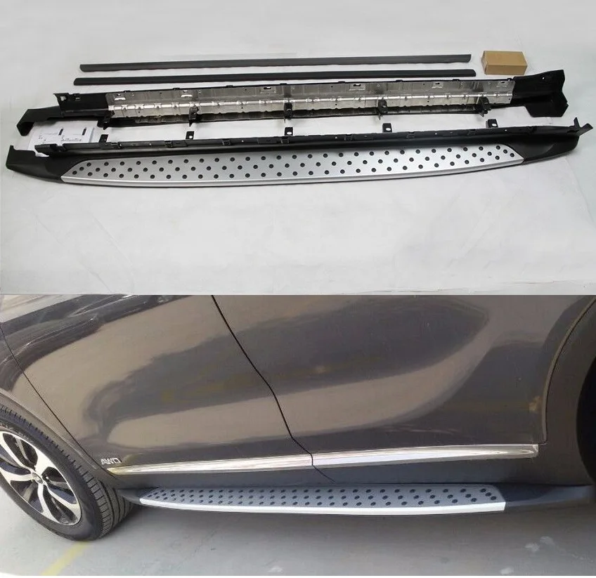 Алюминиевый подходит для KIA Sorento 2015 2016 2017 2018 2019 боковая ступенька Nerf bar|side step nerf