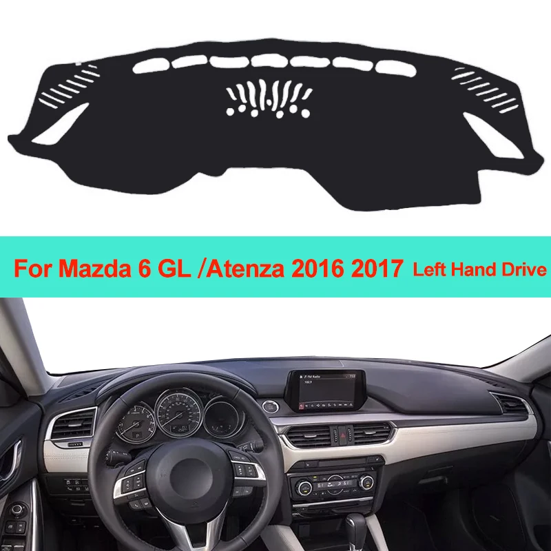 Крышка для автомобильной приборной панели коврик подушка Mazda 6 GL Atenza 2016 2017