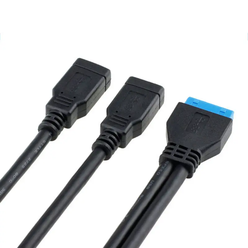 2 порта USB 3 0 разъем для материнской платы 20-контактный кабель передней панели 20 см