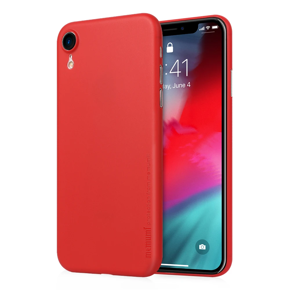 Чехол memumi для iPhone XR 6,", ультратонкий 0,3 мм PP матовый чехол для iPhone XR Тонкий чехол для телефона с защитой от отпечатков пальцев