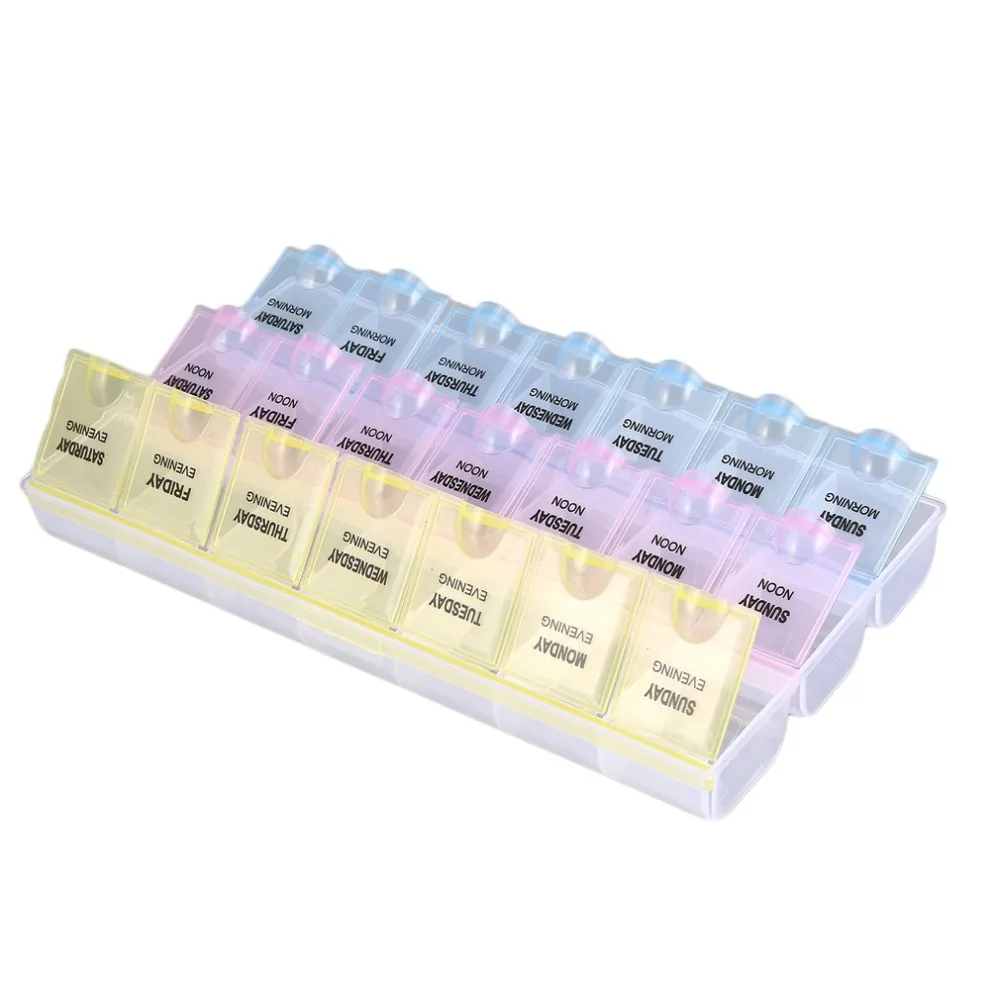 21 Slots Plastic Electronic Component Storage Box Container Tool Case Transparent Packaging | Органайзеры для инструментов