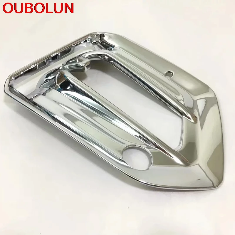 OUBOLUN для Hyundai IX35 2018 передняя противотуманная фара декоративная литьевая крышка