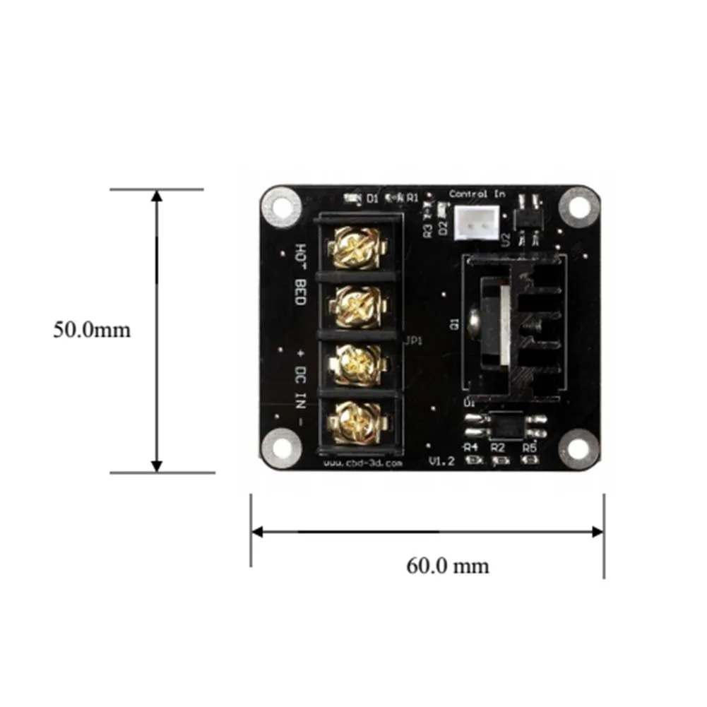 2 Set With Cable Expansion Upgrade Heated Bed Module Protective 3D Printer Accessories Power Professional High Current | Компьютеры и