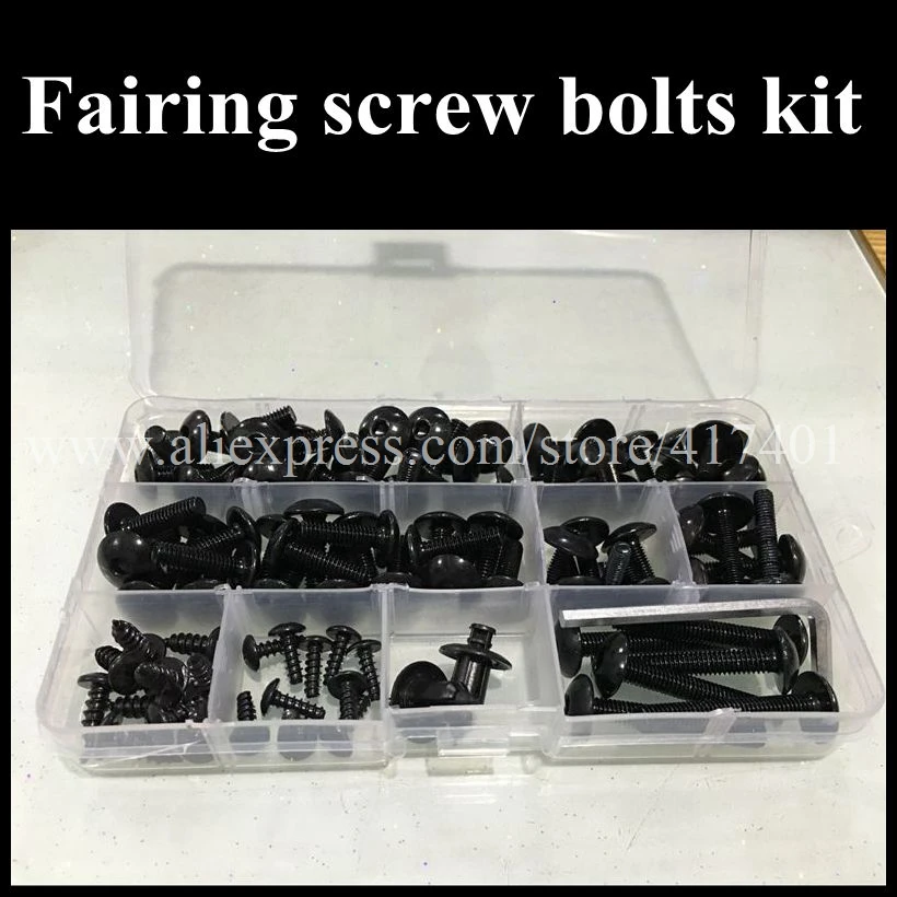 

Fairing bolts kit For DUCATI All ST2 ST3 ST4 ST 2 3 4 1997-2007 Body Fairing Bolt Screw Fastener Fixation Kit D-10