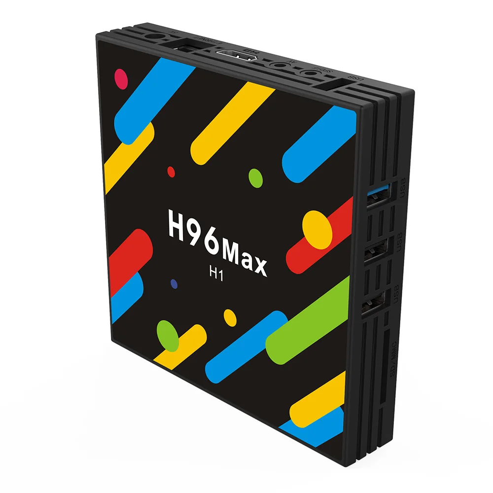 H96 MAX - H1 TV Box Android 7.1 4GB RAM 32GB ROM Set Top RK3328 2.4G/5G Wifi 100Mbps Bluetooth 4.0 4K USB3.0 Media Player |