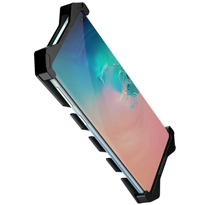 Роскошный бронированный металлический алюминиевый бампер для Samsung Galaxy S10 + Plus S10e