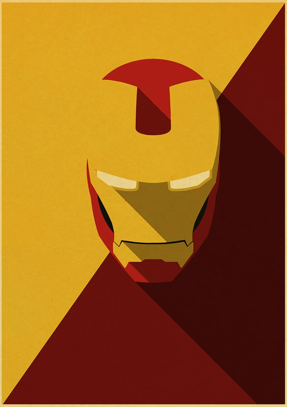 Мультфильм Мстители из комиксов Marvel Супер Герои фильм Супермен Бэтмен флэш плакат стены искусства живопись Детская комната Декор