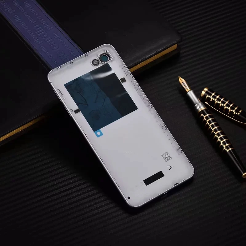 Корпус для Xiaomi Redmi 6A Redmi6A, Пластиковая Задняя крышка на батарейке, запасные части, чехол с кнопками, объектив камеры