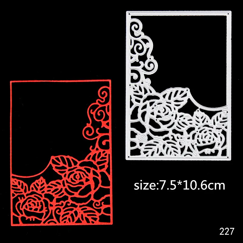 

Beautiful Frames for Scrapbooking Metal Cutting Die Seal for DIY Photo Album Card Making DIY Decoration Supply