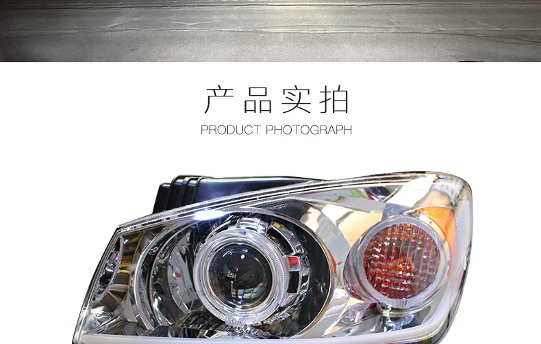 Doxa автомобильный Стайлинг для kia фары для Cerato s 2005-2007 фары для Cerato DRL Hid головная лампа Angel Eye Bi Xenon аксессуары