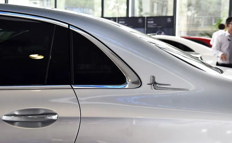 2 шт. для Mercedes Benz E Class W213 C W205 C180L C200L C260L C320L 2016 2017 автомобильные аксессуары