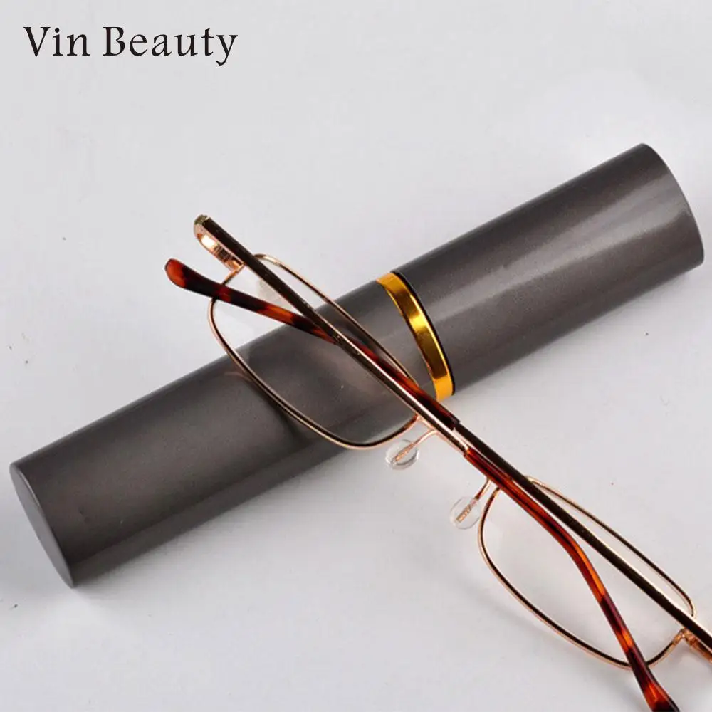 

Reading Glasses High Grade Tube Case Eyeglasses Fashion Book with Learning Reading Glasses For Men And Women Dropshipping