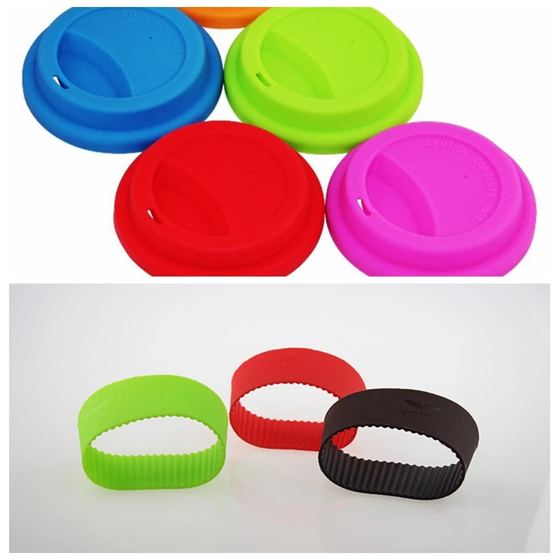 1 компл./лот силиконовые чашки с длинными и короткими рукавами крышки комплект