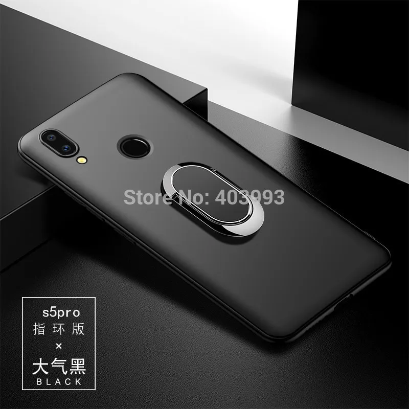 Чехол для Lenovo K5 pro L38041 чехол Z5 Pro Защитный матовый на палец кольцо магнит S5