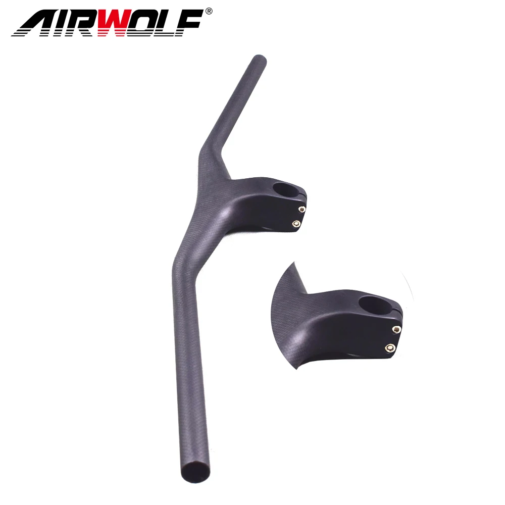 Велосипедные аксессуары карбоновый руль для горного велосипеда интегрированный