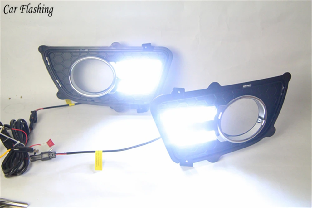 Автомобильная проблесковая 1 комплект 12V ABS светодиодный для KIA Sportage 2008 2009 2010 2011 2012