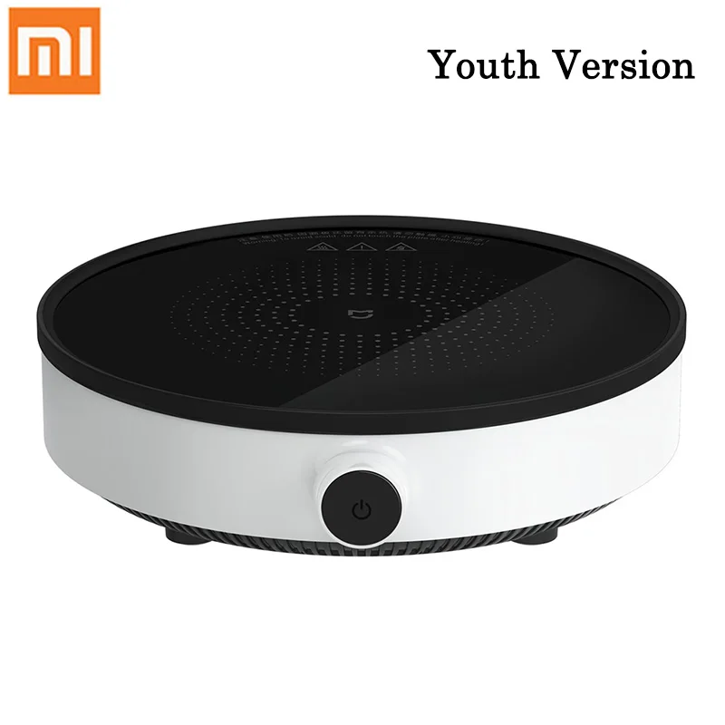 Индукционная плита Xiaomi Mijia DCL01CM с точным контролем нагрева, кухонная посуда, электрическая плитка, варочная панель из нержавеющей стали, горячий горшок - Цвет: Youth Version