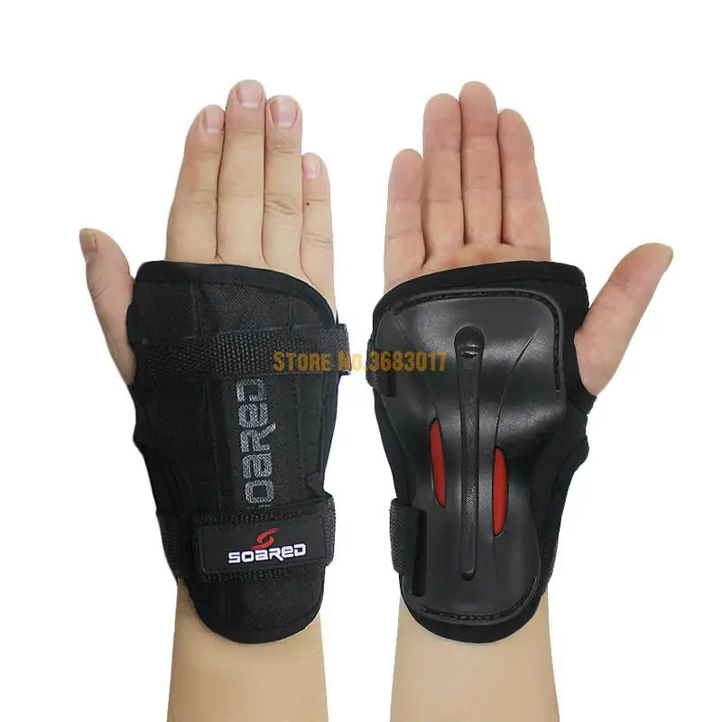 

Men Women Wrist Guards Support Palm Pads Protector For Inline Skating Ski Snowboard Roller Gear Protection Child Hand Protector