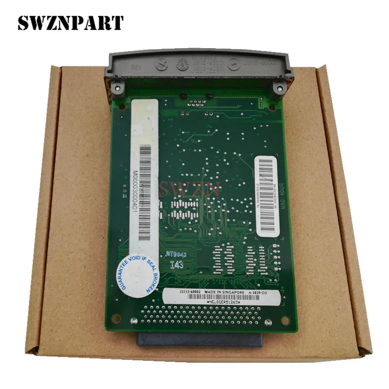 Бесплатная доставка для HP JetDirect 600N J3113A J3110A J3111A J3112A 10/100tx Ethernet внутренняя печатная